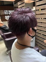 サロン クラッチ クリエイティブ コンセプト(salon CLUTCH creative concept)&nbsp;メンズショート〈ラベンダーグレージュ〉