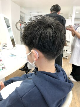 ヘッズ 本八幡店(HEADS) MEN'S HAIR  センターパート　サイドパート　韓国マッシュ