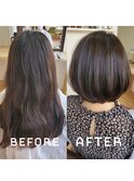 髪質改善美容室でイメチェン♪