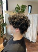 ゆるふわメンズツイストスパイラルパーマ