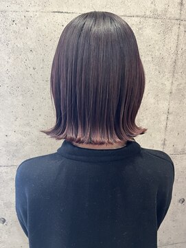 イロ プラス 南田宮店(iro+) 【nanaka】ブリーチなしcolor×pink brown