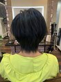 ヘアデザイン アーティーズ(Hair design Artyz)&nbsp;【アシメショート】美しいシルエットのショートヘア