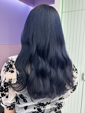 ガーランド(Girland) 【girland】dark blue /韓国風/レイヤーカット