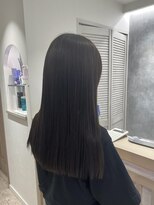 ラボヌールヘアー 宇都宮店(La Bonheur hair) 切りっぱなしロング♪【宇都宮駅/インナーカラー】