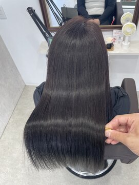 ラナ(Lana) 【Lana】ダークチョコブラウン　艶髪　髪質改善カラー