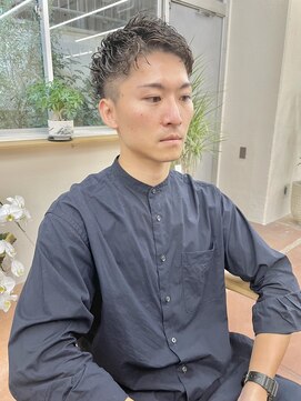 パークレーン アイス イヴェン(park lane ICI yeven) ビジネスカジュアルソフトスパイラルパーマ/ツーブロック