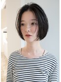 ニュアンスフェイスレイヤーカット×ボブ