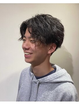 エイトメン 上野店(EIGHT MEN) 無造作センターパート