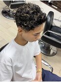【GROOMERS稲田】 宮城リョータ風パーマ スタイルスペインカール
