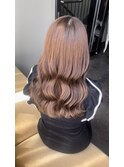 Aimee 町田 アッシュブラウン×ミックス巻き