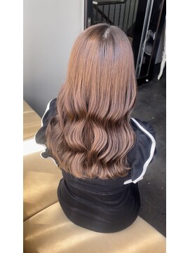 エイミー(Aimee) Aimee 町田 アッシュブラウン×ミックス巻き