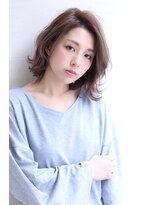オーロ 千里山店(ORO) 20代30代40代50代ボブルフネビージュ小顔ワンレンショート