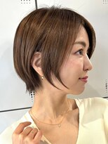 プルーヴ 秋葉原(prove)&nbsp;30代40代大人女性/前髪ありショートボブ/ショートヘア/髪質改善