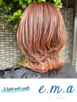 エマヘアデザイン(e.m.a Hair design)&nbsp;マッシュウルフ