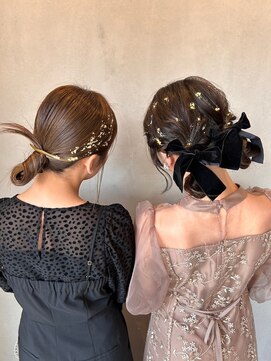 ラヴィズム 長岡店(LUVISM) 結婚式、二次会、卒業式ヘアセットもお任せください長岡