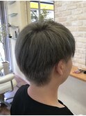 オリーブ×メンズショート