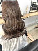 【Three萩原/大分/miya】明るめグレージュカラー