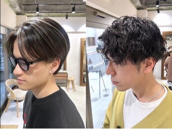 クム 横浜(qumu)の写真/《最高な第一印象に》トレンドx清潔感で圧倒的な好印象を引き出す［横浜/髪質改善/ブリーチカラー/メンズ］