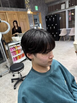 フォンド 津田沼(fond.) ダークアッシュ/ニュアンスパーマ/韓国マッシュ