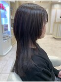ロングウルフカットクラゲウルフレイヤーカットハイレイヤー