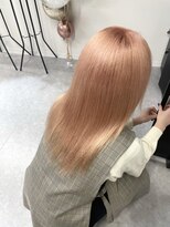 ペレ 渋谷(PELE)&nbsp;イメチェン/ホワイトブロンド/外ハネボブ/美髪/渋谷