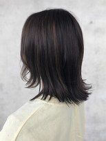 ルシードスタイル バレッタ(LUCIDO STYLE BARRETTA)&nbsp;鎖骨ボブウルフカット地毛風カラー襟足透け感清楚ダークカラー