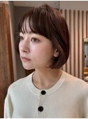 ミニボブ 丸みボブ 大人ボブ 大人ショート 表参道 青山 40代