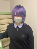 キバ(kva)&nbsp;▽□□▽中性ウルフ×ラベンダーカラー