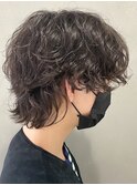 シャドウパーマメンズカットスパイラルパーマツイスパ波巻き