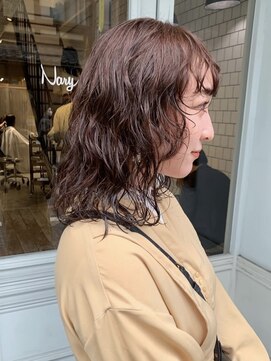 ナリー(Nary) ミディアムパーマ/土田/Nary六角/京都美容室