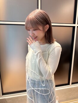 ラブハーツアンドビーウメダ(luve heart's And Be umeda)の写真/【梅田/ケアブリーチ】トレンド×あなたらしさを演出するカラーリングが人気!ダメージレスで理想の髪色に☆