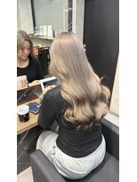 ラピス 大阪心斎橋店(Lapis)&nbsp;黒染めでも！！透明感グレージュ