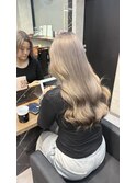 黒染めでも!!透明感グレージュ
