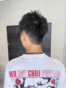 ヘアー アイス ルーチェ(HAIR ICI LUCE) メンズショート/束感ショート/大野