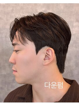 エイル 北堀江(Eir) 韓国俳優　シースルー　ダウンパーマ  骨格補正