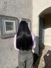 【骨格補正】デザインカット+潤いつやつやトリートメント