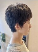 【早坂駆留】ベリーショート パーマ ニュアンスパーマ 吉祥寺