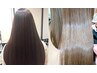 【una指名限定】艶髪カット+プレミアム縮毛矯正＋OLAPLEX￥23210→￥17240