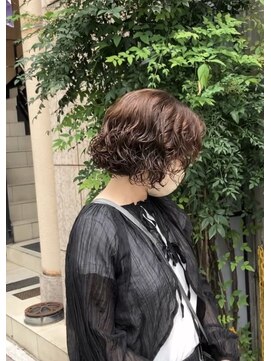 シアン 栄店(CYAN.) ムースで簡単ゆるふわパーマ