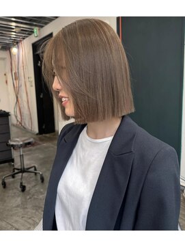 " 透明感　グレージュカラー　"