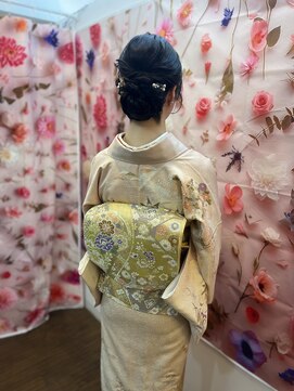 ミルト 銀座(MIRTO) 訪問着着付けヘアセット
