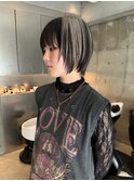 ショート/レイヤーカット/顔まわりカット/デザインカラー