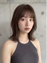 サロンドアレイズ(Salon de A’ la'ise)&nbsp;【Alaise】透明感ブラウン×大人ミディレイヤー
