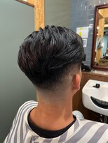 スタンドバーバー 柏(STAND BARBER)&nbsp;リバースセンターパート/ニュアンスパーマ/ダウンバング/柏