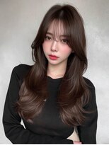サロンドアイ(salon de i)&nbsp;くびれロングレイヤー × ショコラブラウン