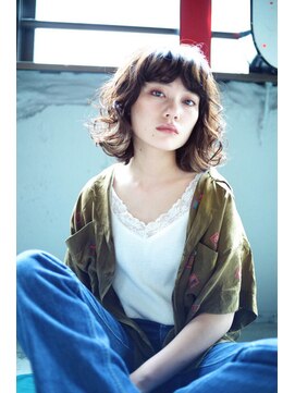 クロム(Chlom) Chlom☆ 外ハネウェーブボブ TEL 0425125655