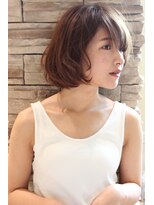 レウナ 外苑前(Reuna)&nbsp;３０代・４０代に人気トップふんわりニュアンスパーマボブ