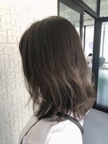 テラスヘア 新潟駅南(TERRACE hair)&nbsp;透明感オリーブグレージュ(ブリーチなし)