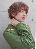 ショート×ラフウェーブ