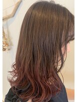 ニナル(Ninal)&nbsp;『ミディアム ＆ グラデーションカラー 』 無造作カール☆